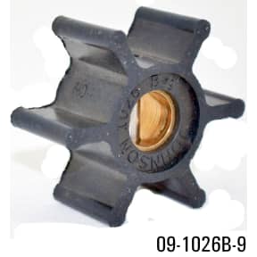 09-1026B-9 of Johnson Pumps Flexible Impellers - MC97, Nitrile & Neoprene