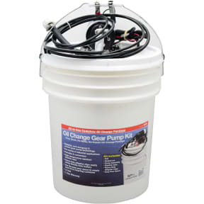 Oil Change Kit - Gear Pump with Pail - 12V