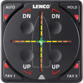 Panel of Lenco Auto Glide Automatic Trim Tab Control System