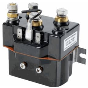 Top View of Lewmar Windlass Dual Direction Sealed Contactor / Solenoids