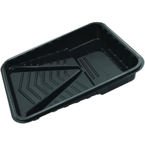 9" Disposable Plastic Paint Tray Liner - Black - Quart