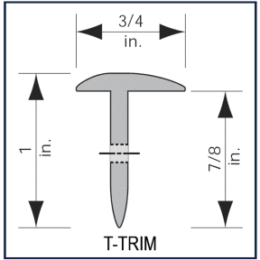 T-Trim - 6 tt. Lengths