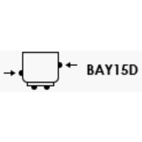 Lunasea Lighting 2-Pin G4, MR11, or MR16 LED Light Bulb to Indexed DC Bayonet Socket Adapter