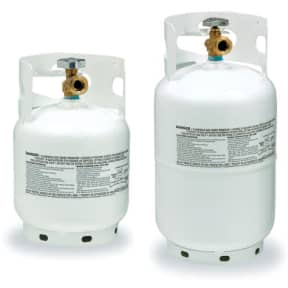 LPG 20 lb. Vertical Aluminum Propane Tank