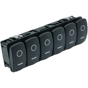 VMM6 - Contura Series Digital Switch Module, 6 Rocker