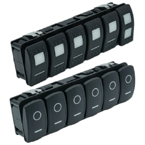 VMM6 - Contura Series Digital Switch Module, 6 Rocker
