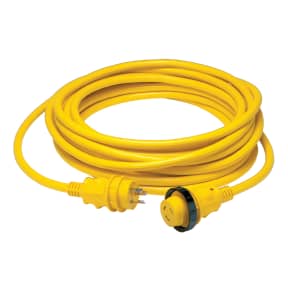 main view of Marinco 30 Amp 125V Power Cord Plus Cordsets - Yellow
