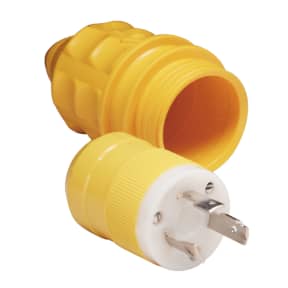 305crpn of Marinco 30 Amp Locking Shore Power Plug with Boot