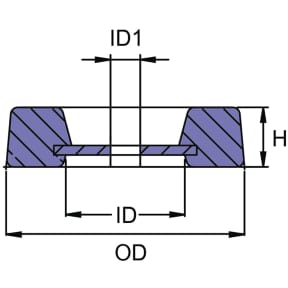 Bolt-On Round Plate Anode - Zinc