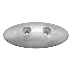 cmm24a of Martyr M24 Two Hole Rounded Oval Plate Anode - Aluminum
