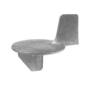 side view of Martyr Mercury Force/Mariner Outboard Trim Tab Anode - Zinc