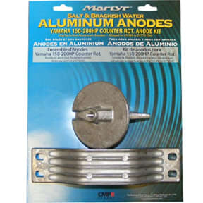 Yamaha 150-200HP Counter Rot Anode Kit Aluminum