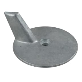 top of Martyr Yamaha Skeg Anodes - Zinc