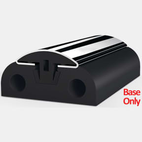 Binox Stainless Steel Rub Rail - PVC Base Component Only