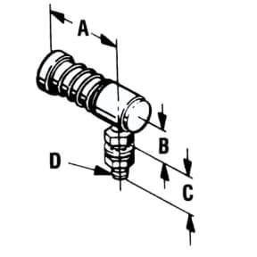 diagram of Morse Controls Ball Joints - for 30 Series Engine Control Cables