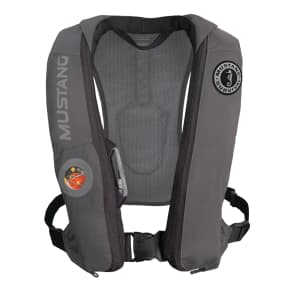 Gray Version of Mustang Survival Elite HIT Automatic Inflatable PFD