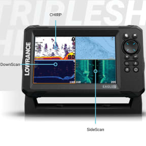 Eagle 7 with TripleShot Transducer & C-MAP Discover OnBoard