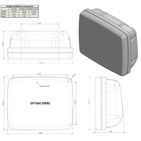 Images of NavPod Gen3 SailPod - Pre-Cut for Raymarine C120 & E120 Chartplotters