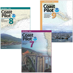 coast pilot series of NOAA Coast Pilot Books - Pacific Region