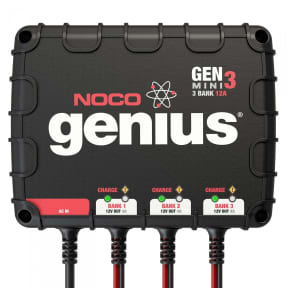 NOCO GEN3 Mini Onboard Battery Charger - 12V, 3 Banks, 4 Amps per Bank