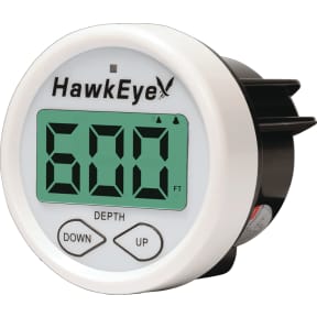 Hawkeye 600 ft Depth Finder - w/ Thru-Hull Transducer