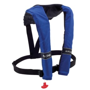 Front View of Onyx A/M-24 Automatic/Manual Inflatable Life Jacket 1320