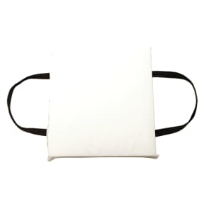 white of Onyx Throwable Foam Cushion