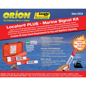 Locator Plus 3 Signal Kit with Whistle & Flag in Floating Case