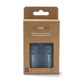 Pale Blue Earth Inc C-Cell Lithium-Ion USB Rechargeable Smart Batteries Package