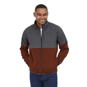 front of Patagonia Men's Lightweight Better Sweater Shelled Fleece Jacket