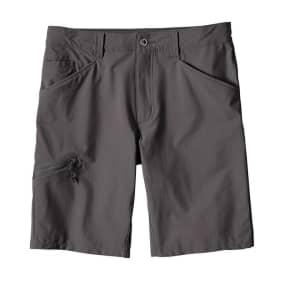 Forge Grey Front View of Patagonia Men's Quandary Shorts 