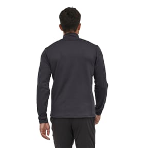 back of Patagonia Men's R1 Daily Zip-Neck