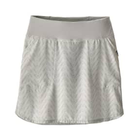 Front View Bluff River  of Patagonia Women's Tech Fishing Skort