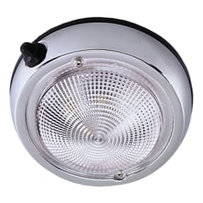 5" Surface Mount Chromed Dome Light - Fig. 0300