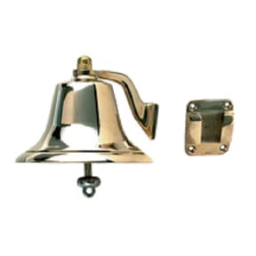 Fig. 0150 Fog Bell - 12" Polished Cast Bronze