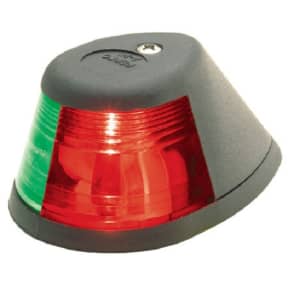 Perko 15 1/2 Inch Plug-In Bi-Color Boat Bow Light - 12 Volt, Aluminum/Polymer, Green/Red