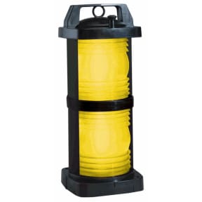 Perko 3 NM Double Yellow Towing Nav Light - Fig 1366, Vessels Over 20m, Horz Mnt