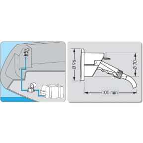 Aft Deck Shower Kit