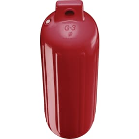 classic red of Polyform US Polyform G-Series Boat Fenders