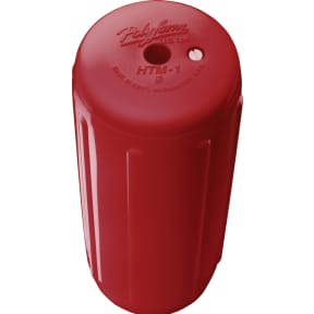 classic red of Polyform US Polyform HTM-Series Boat Fenders