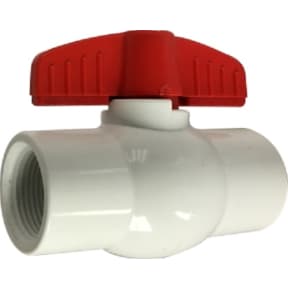 White PVC Ball Valve