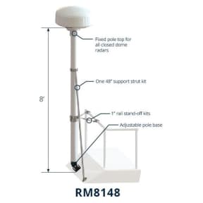 PYI Inc 8 FT Tall Pole Kit #RM8148