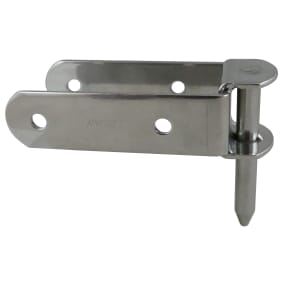 side view of Race-Lite Pintle - Long, Extra HD - 1-1/2" Rudder