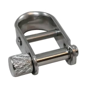 3/16" pin of Race-Lite 382 Short Style Dinghy Halyard Shackles - for Rope Halyards