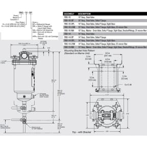 FBO-10 High Flow Fuel Filter/Water Separator - Industrial Series