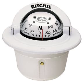 f50w of Ritchie Navigation Explorer Compass - 2-3/4" Dial, Flush Mount