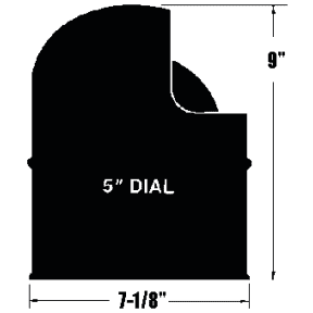 Globemaster&#174; Deck&frasl;Binnacle Mount Compasses - 5&#34; or 6&#34; Dials