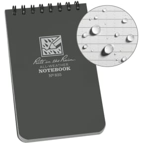Durarite Notebook - 3" x 5"