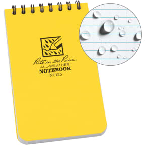 Durarite Notebook - 3" x 5"