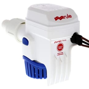 side view of Rule 1100 GPH RuleMate III - Next Generation Automatic Bilge Pump